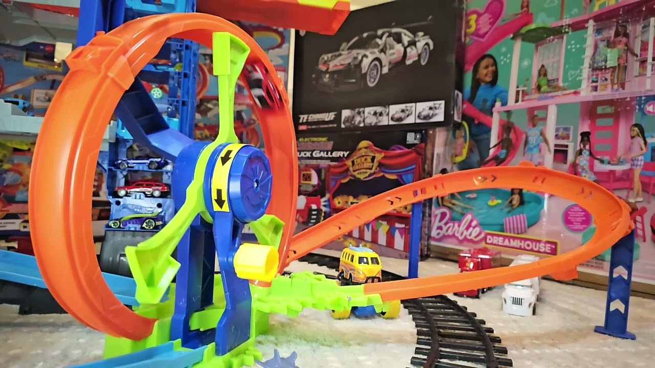 Hot Wheels Rapid Launch & Loop Playset