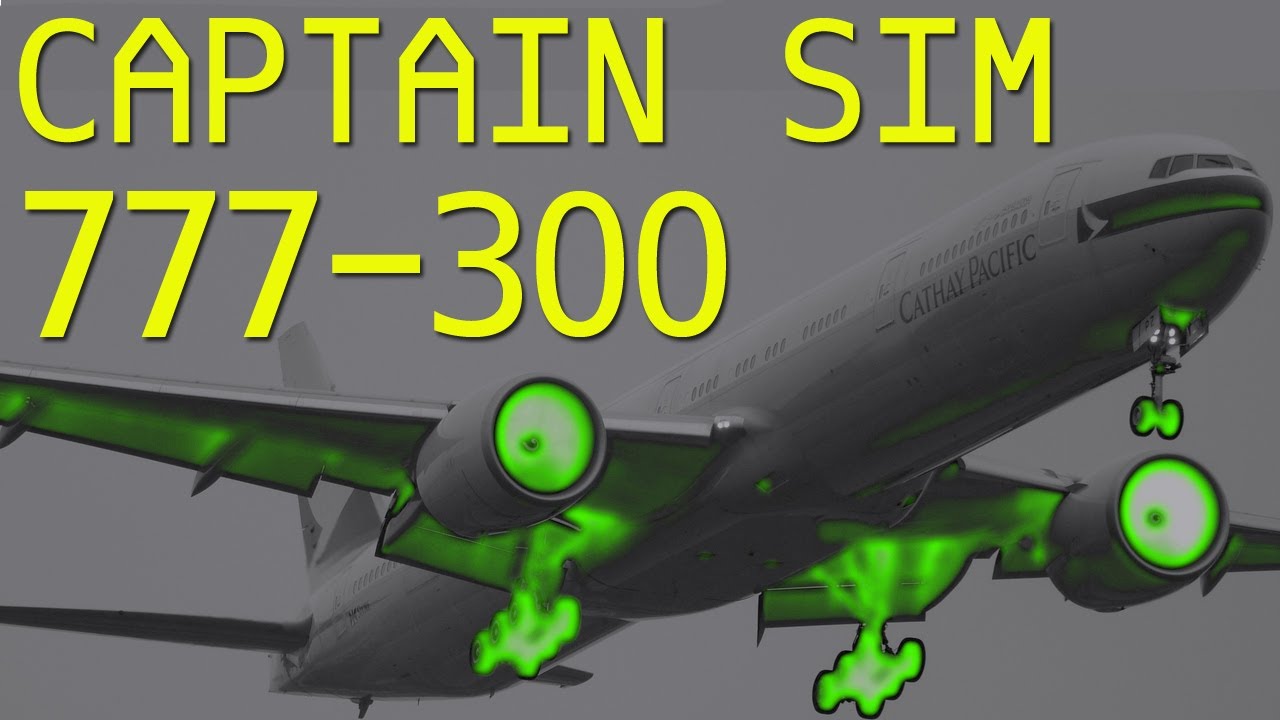 Captain Sim 777-300 Model Details FSX HD