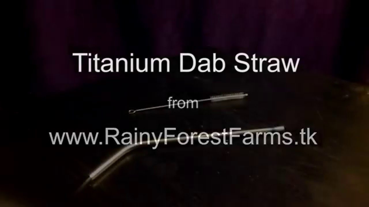 Titanium Dab Straw