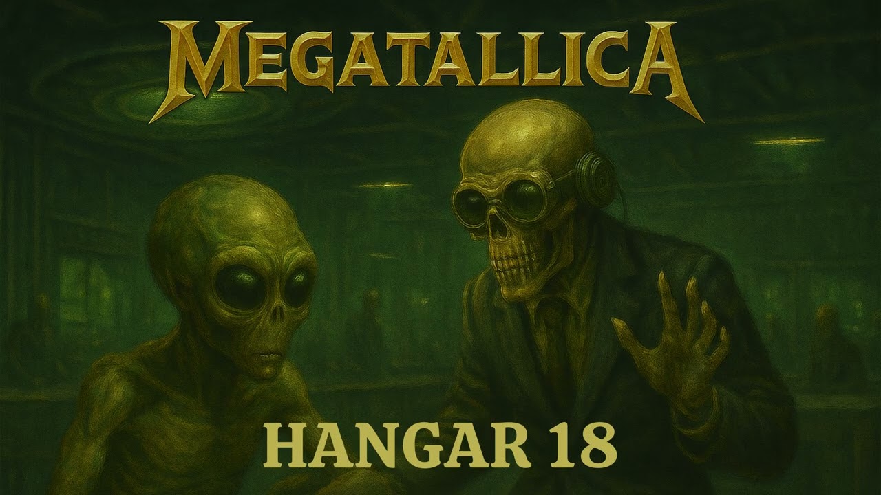 MegaTallica &ndash; Hangar 18 (AI Remix | The Glitched Tapes)