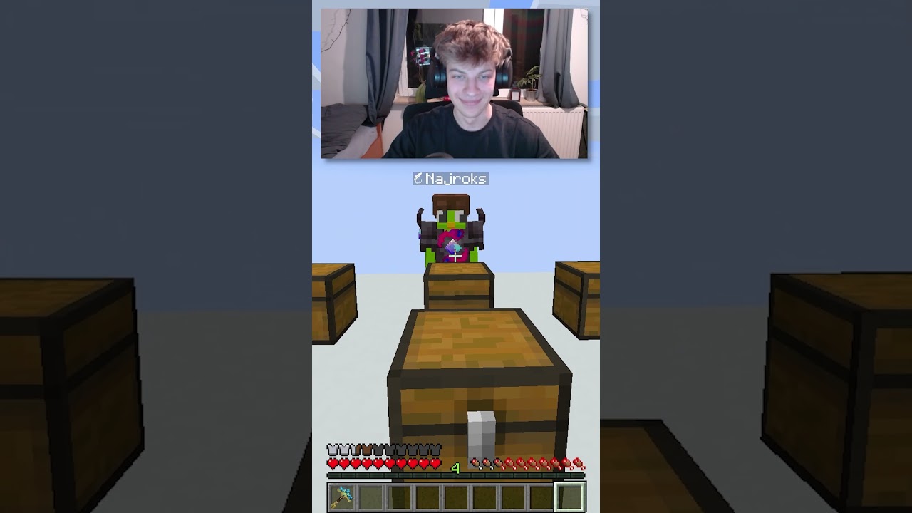 Sowa VS MŁOT W Chest Arena #gaming #⁠youtube #funny #minecraft #memes #tiktok #shorts #ytshorts