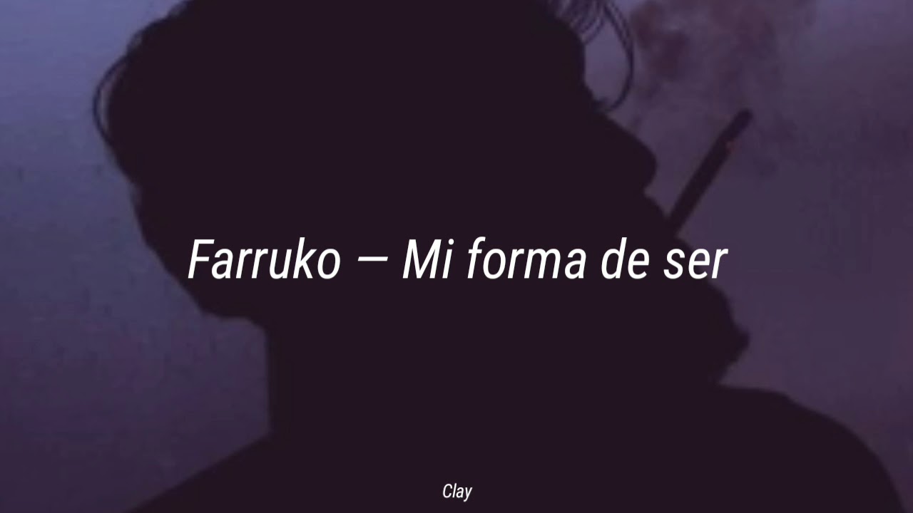 Farruko — mi forma de ser (letra)