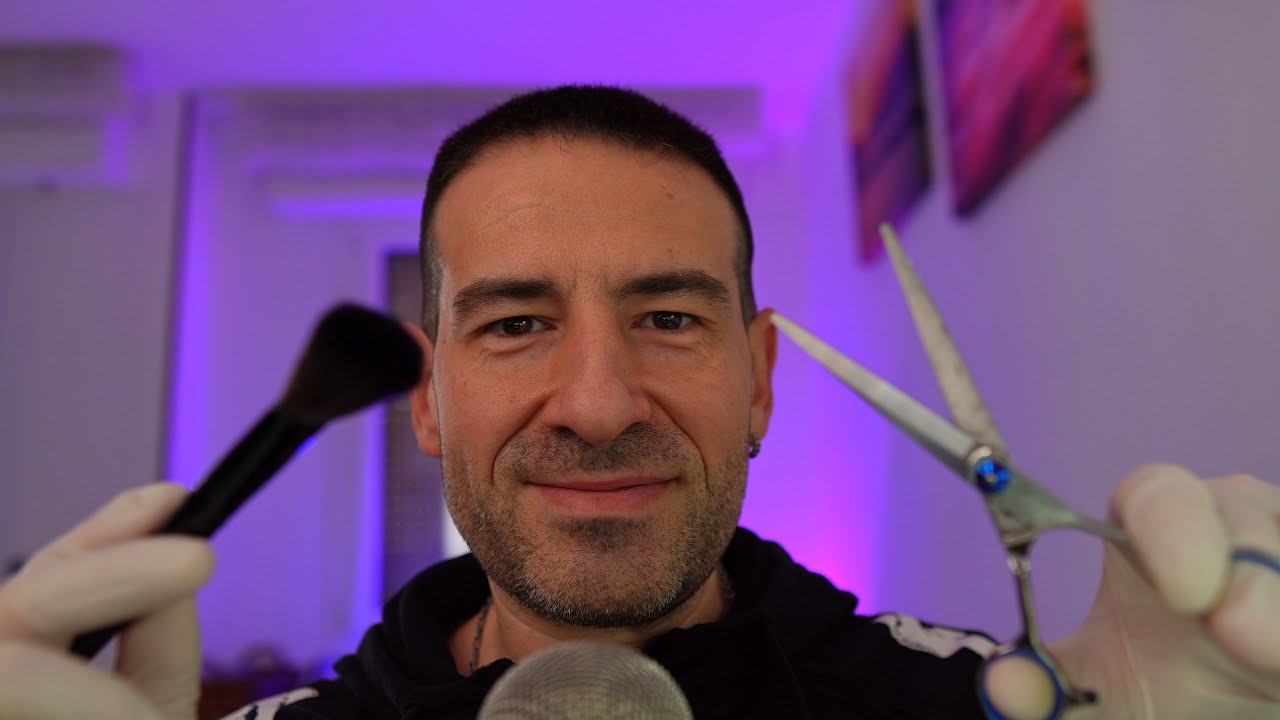 ASMR ROLEPLAY PARRUCCHIERE E ESTETISTA TI TRASFORMANO (CLOSE UP)