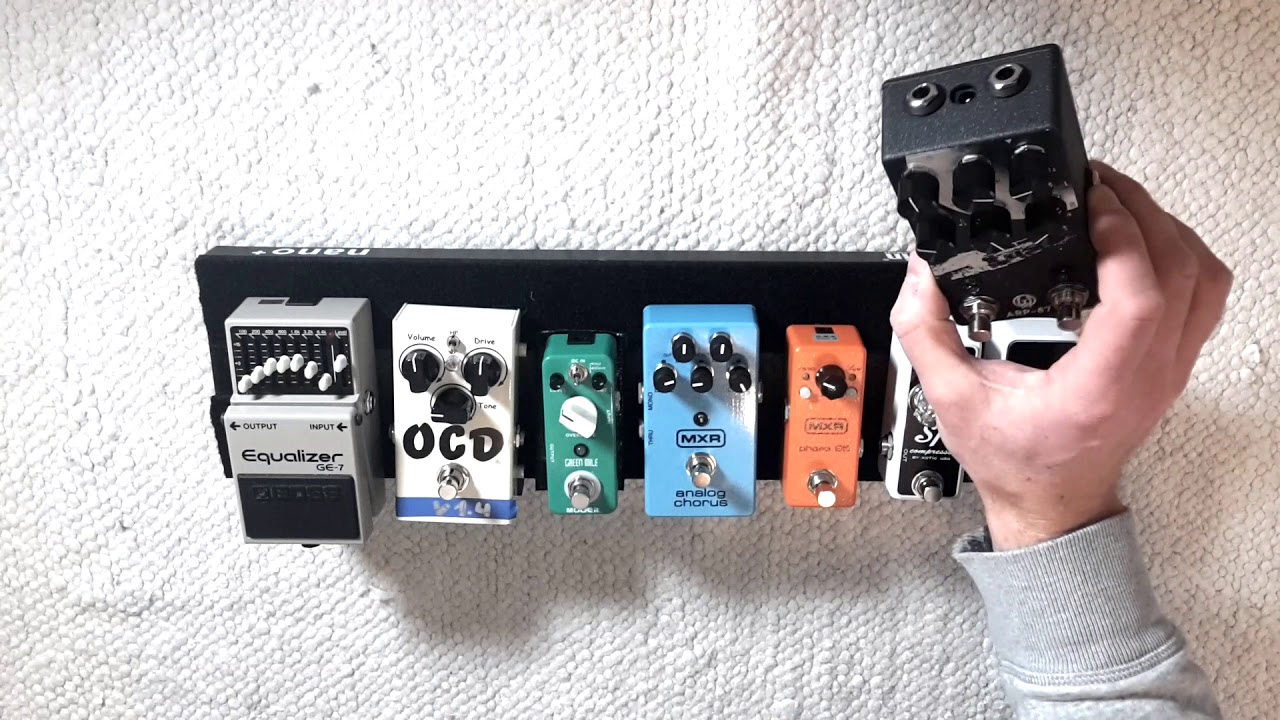 My Pedalboard Build (Pedaltrain Nano + with 8 Pedals!)