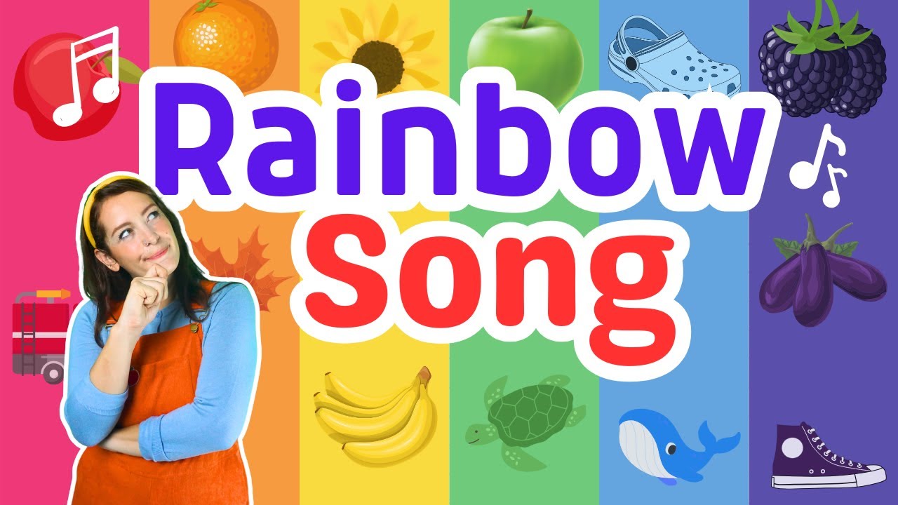 Rainbow Song 🌈 | Songs For Kids | Toddler Learning