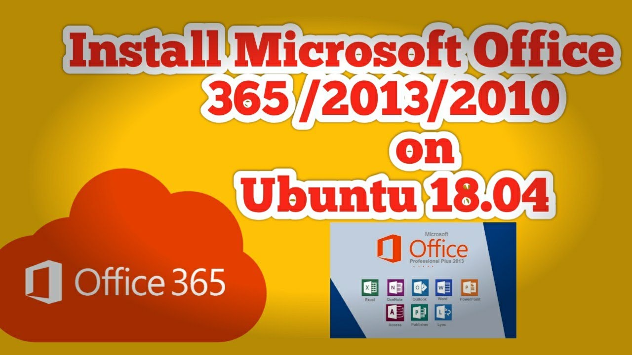 Microsoft Office Installation on ubuntu 18.04