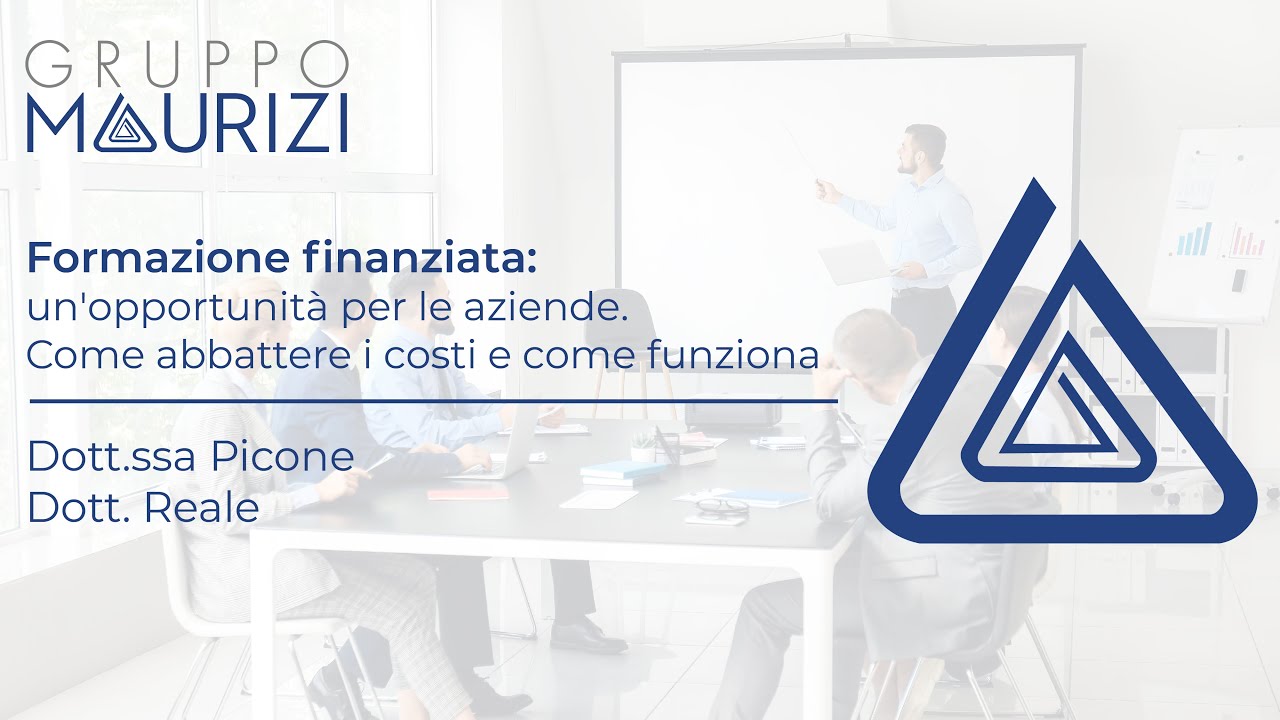 Webinar - Formazione finanziata: un'opportunità per le aziende.