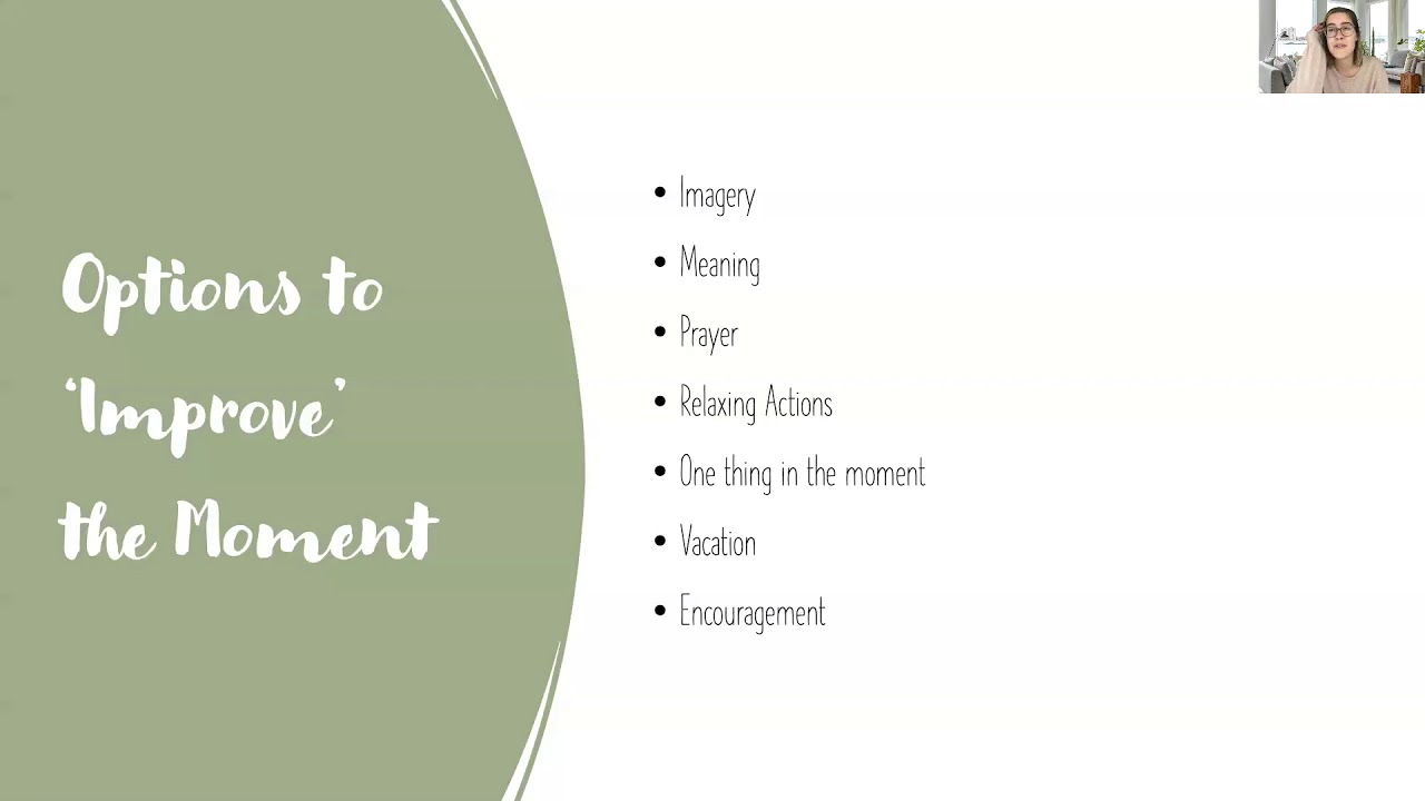 UNC DBT - Improving the Moment