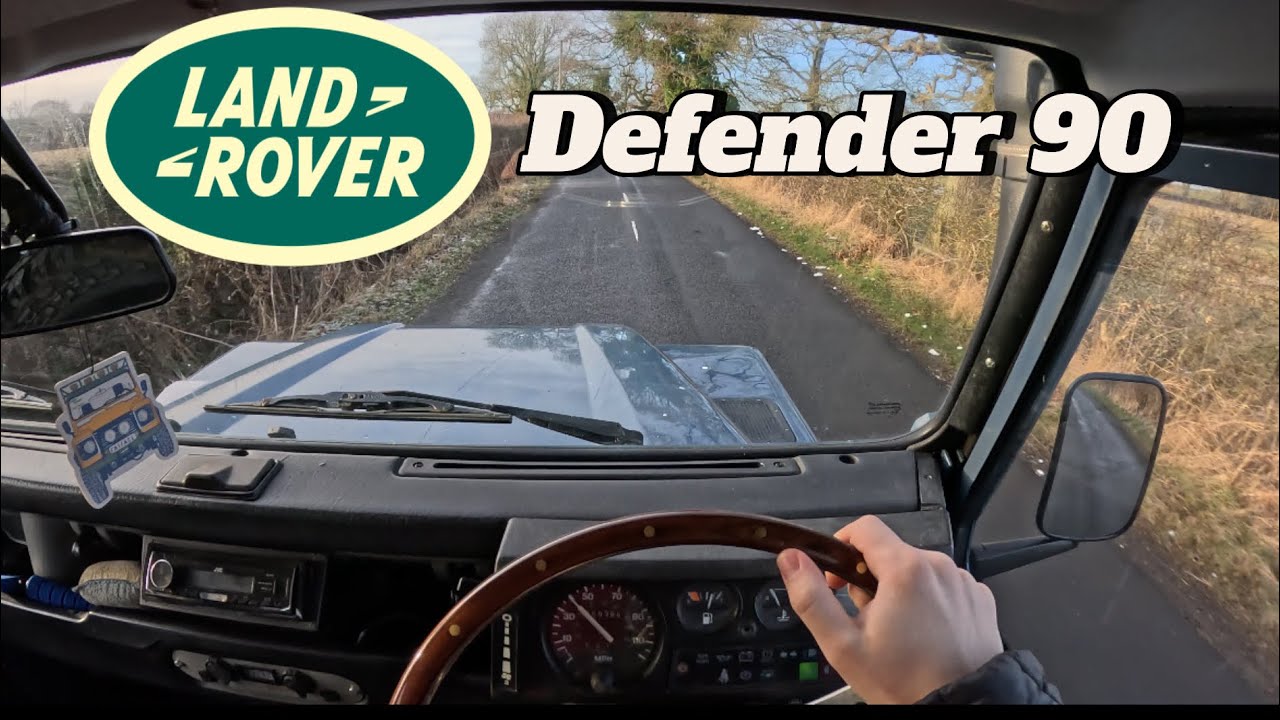Land Rover Defender 300Tdi | POV Drive | Pure Diesel Sound