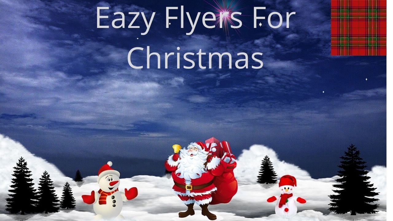 Eazy Christmas Flyers | Eazy Christmas Flyers Using These Awesome Power Point Templates