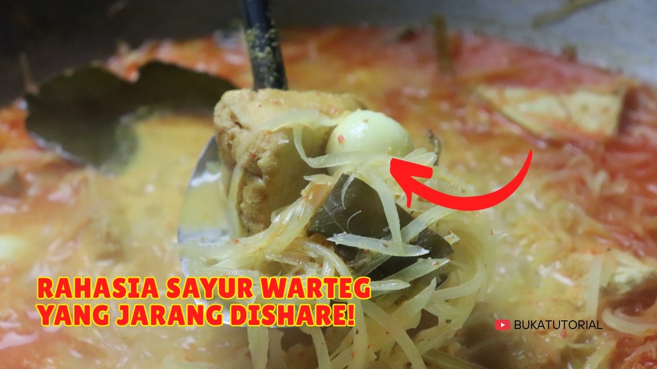 Ini Sayur Warteg yang Bikin Bule Ketagihan... | Resep Sambal Goreng Tahu