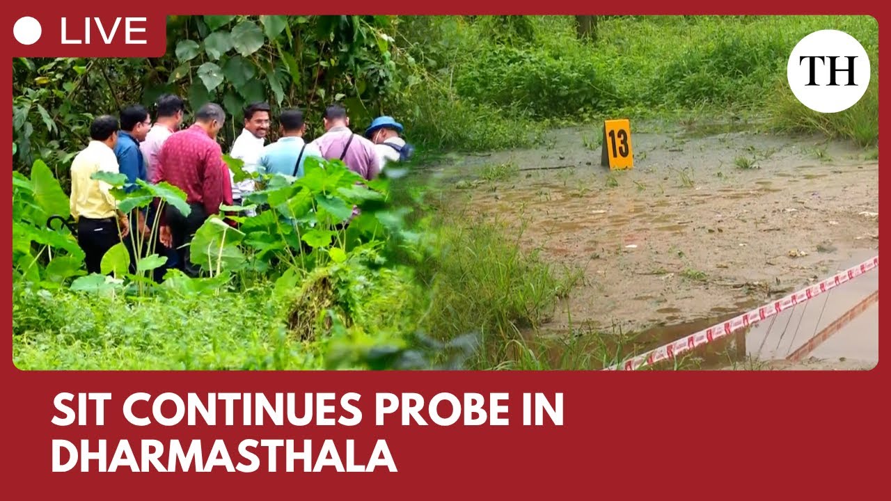 Investigators inspect alleged 'mass burial' site at Dharmasthala
