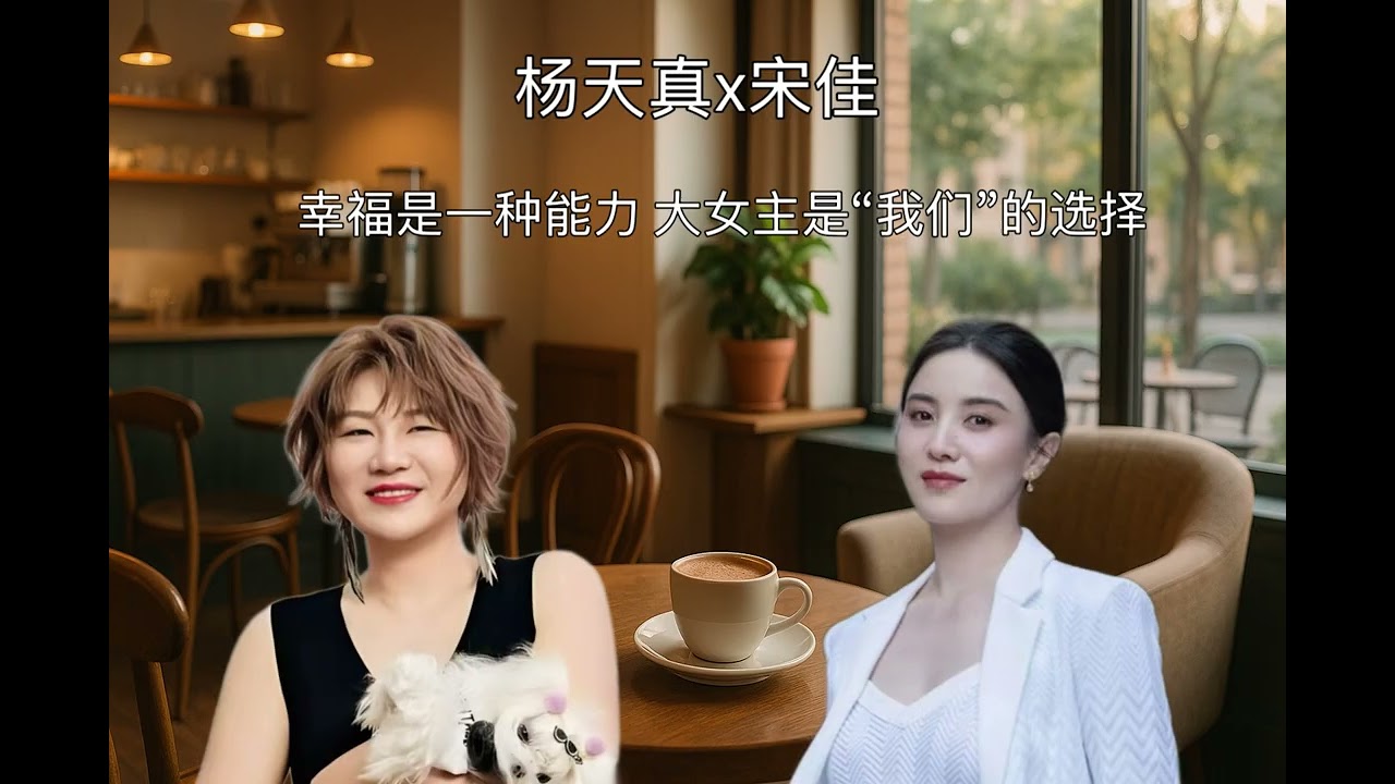 杨天真x宋佳：幸福是一种能力 大女主是&ldquo;我们&rdquo;的选择