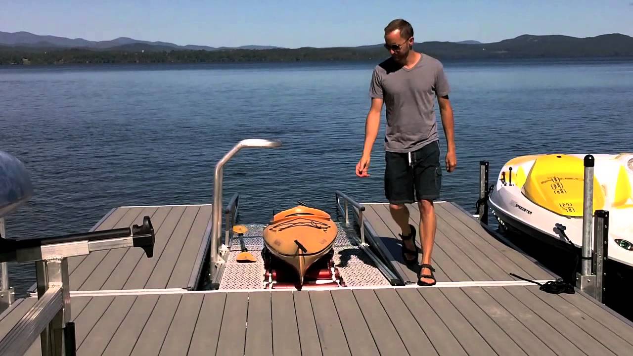 Kayak and Canoe Launch Dock by The Dock Doctors