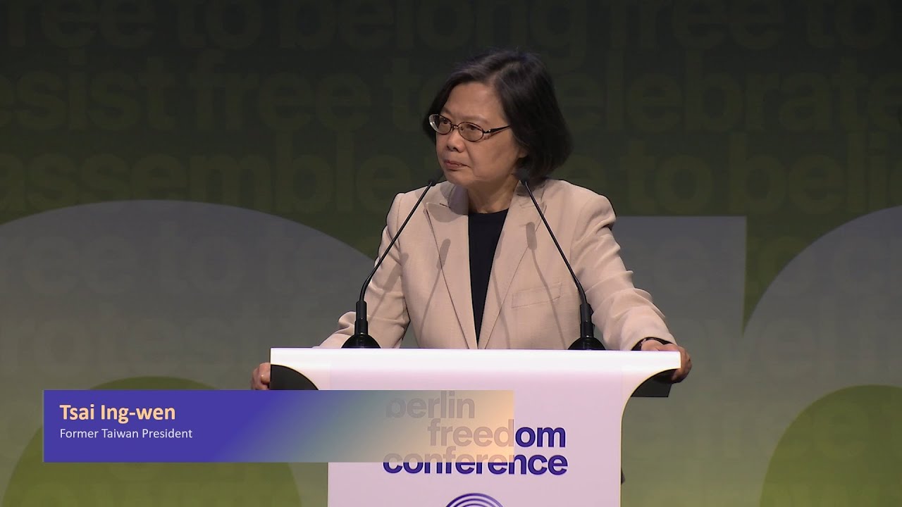 Berlin Freedom Conference 2025 - Tsai Ing-wen
