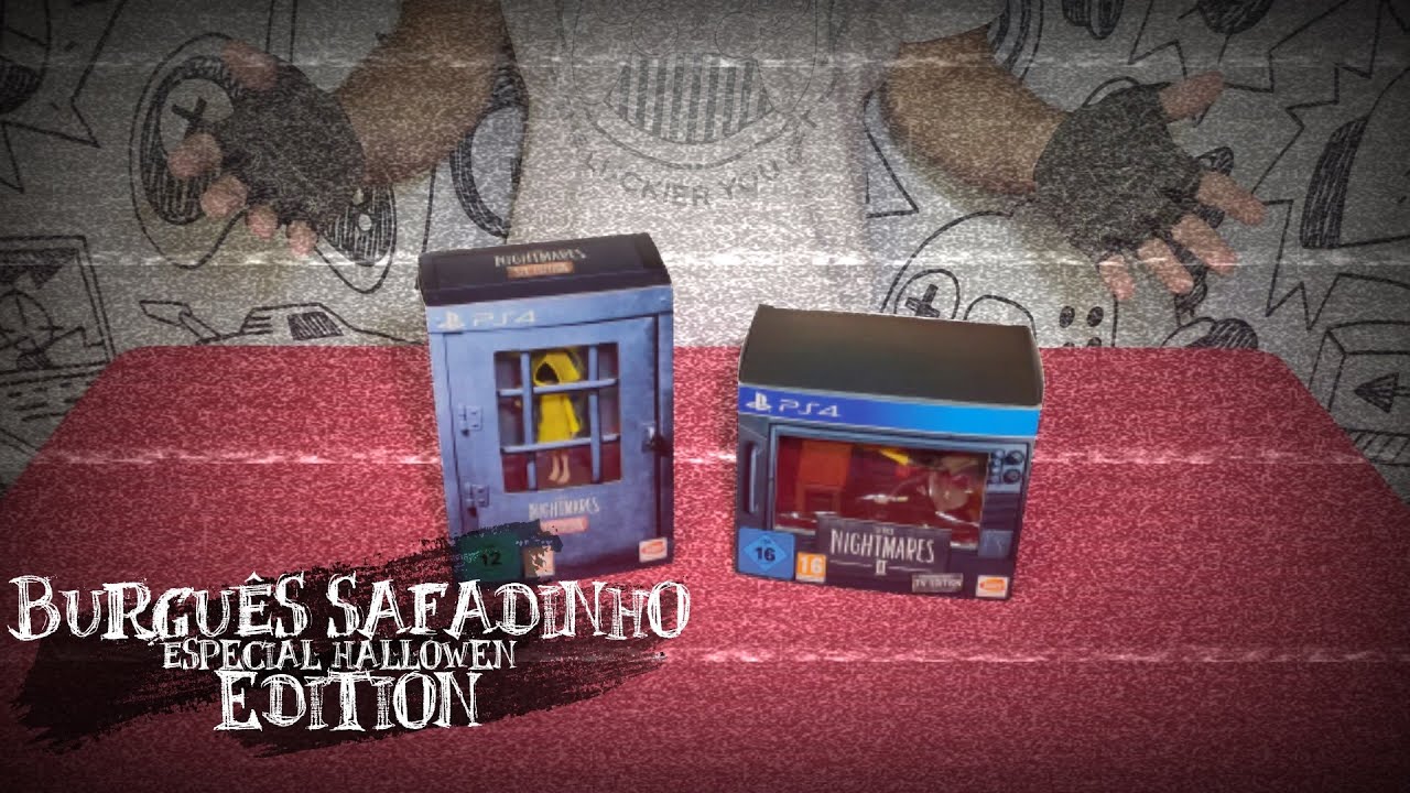 [Unboxing] Little Nightmares Six Edition e Little Nightmares II TV Edition [PS4][PT-BR]