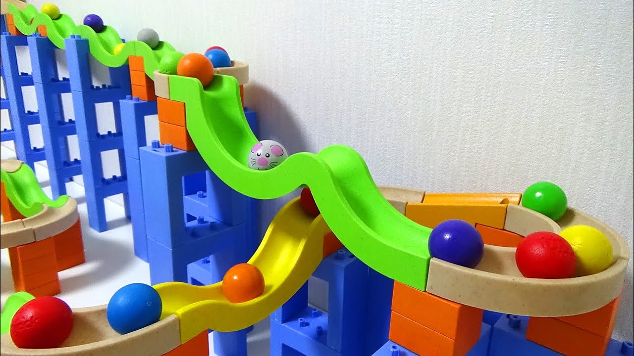 Marble Run Race ☆ TrixTrack 4 Course Quick View Video