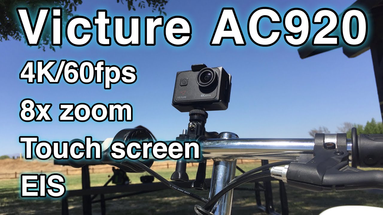 Victure AC920 4K/60FPS Action Camera with 8X Zoom