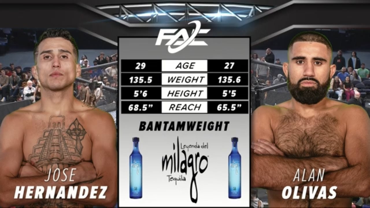 FAC 21 Jose Hernandez vs Alan Olivas