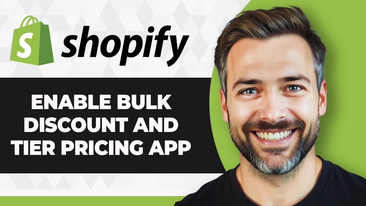 How to Enable Bulk Discount and Tier Pricing Shopify App (2026 Guide)