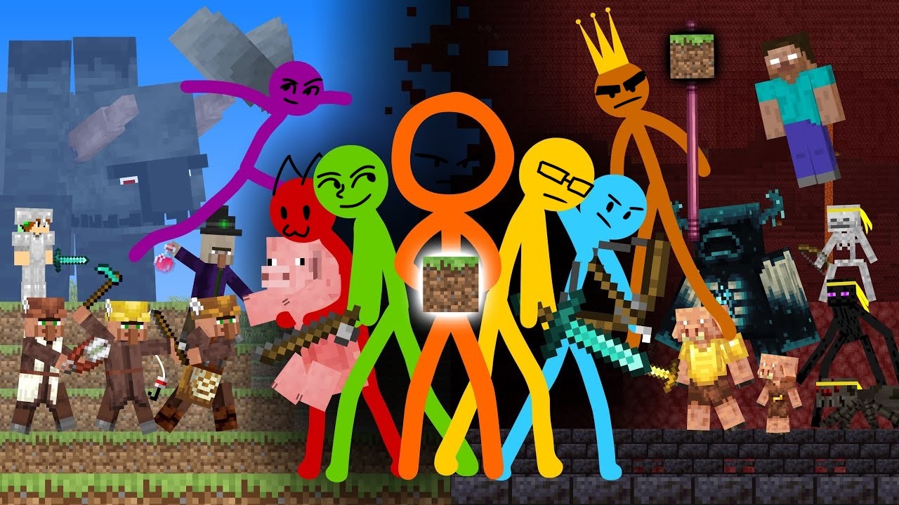 I voiced over Animation vs. Minecraft Shorts Season 3 - All Episodes (20-30)