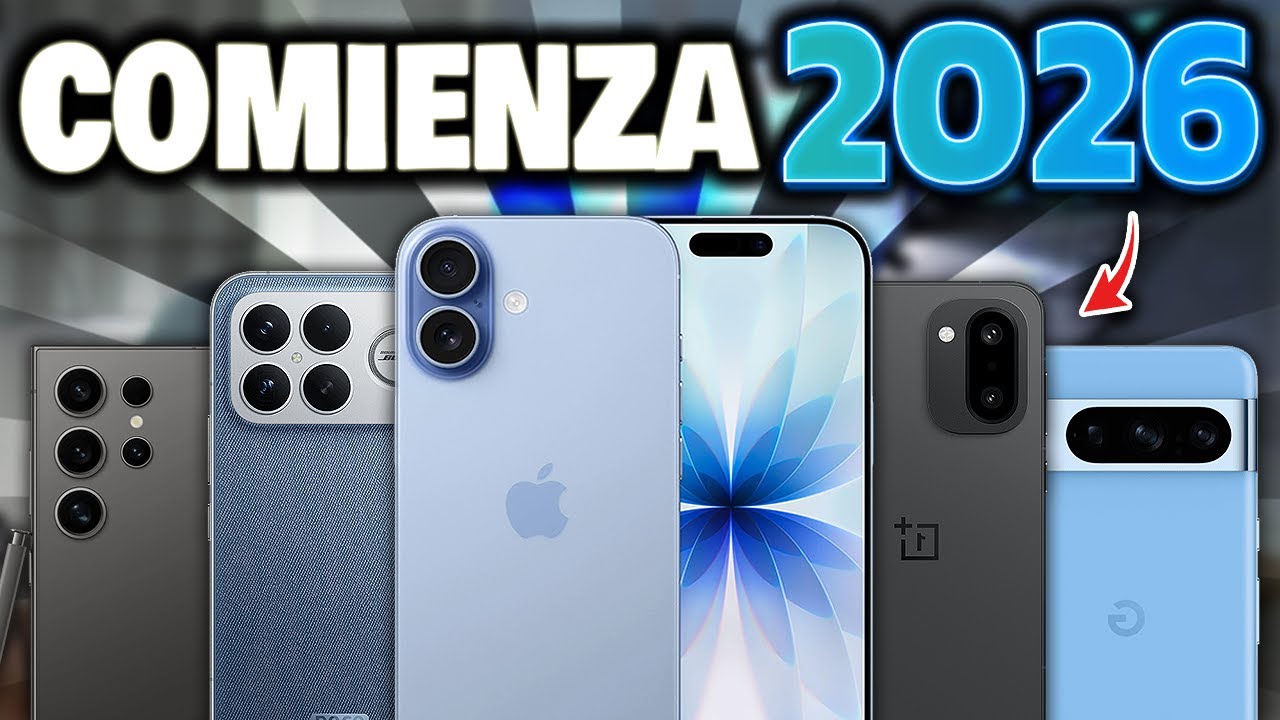 LOS MEJORES TELÉFONOS PARA COMPRAR EN EL AÑO 2026 ¡PARA TODOS LOS BOLSILLOS! 🥇 | GUÍA DEFINITIVA
