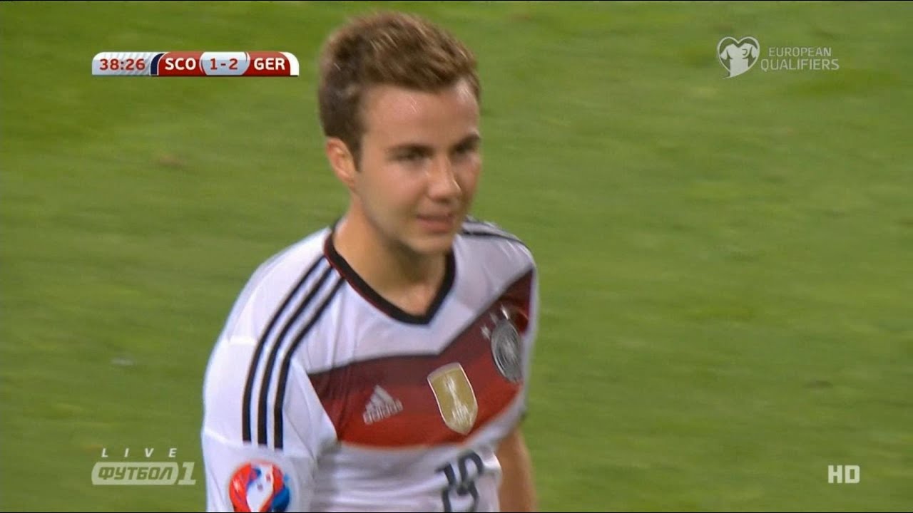 Mario Götze vs Scotland (A) (Euro 2016 Qualiflers) 15-16 HD