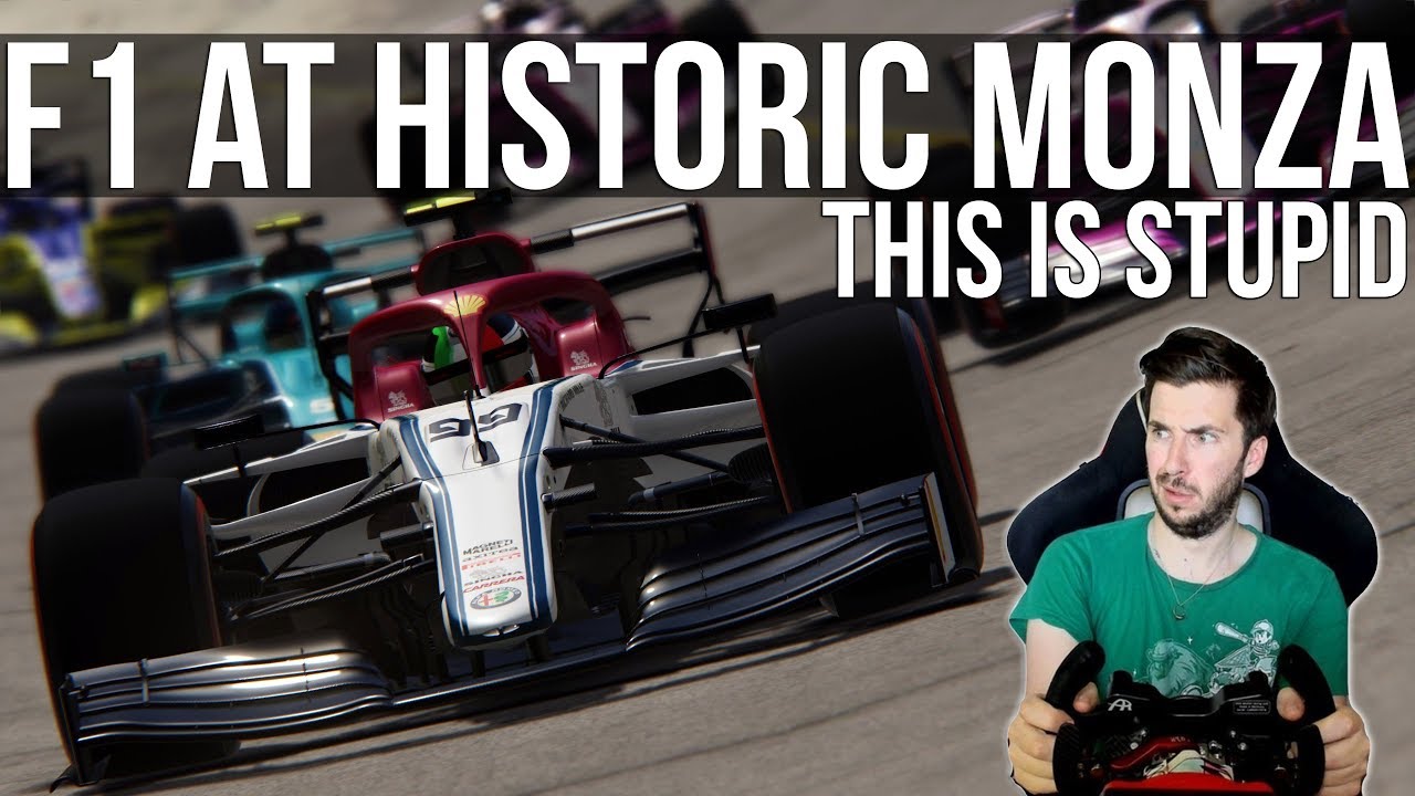 What If Modern F1 Cars Raced At Historic Monza?