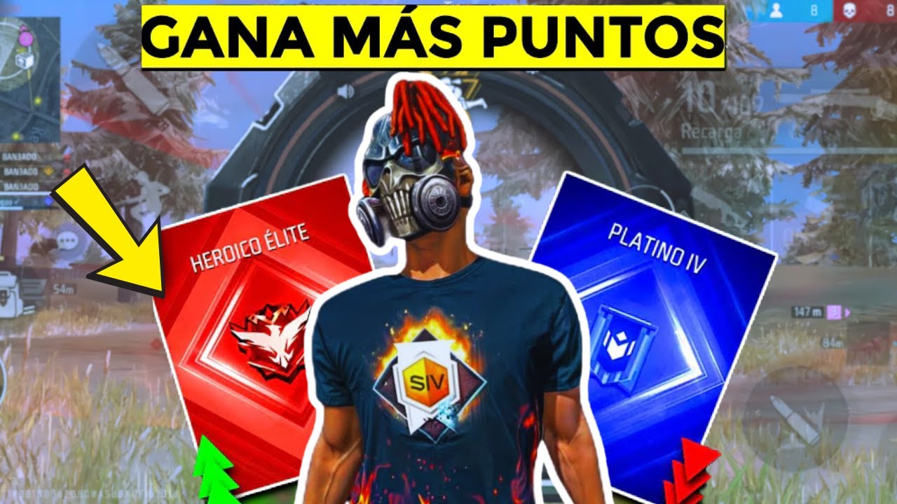 COMO SUBIR M&Aacute;S PUNTOS R&Aacute;PIDO EN BR-CLASIFICATORIA FREE FIRE 🔥 Tips y trucos para no perder puntos