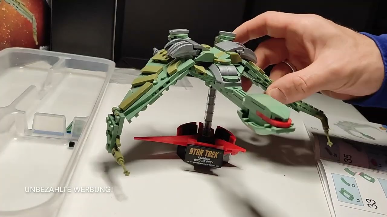 Klemmbausteine - Blue Brixx Pro - Star Trek - Klingon Bird Of Prey