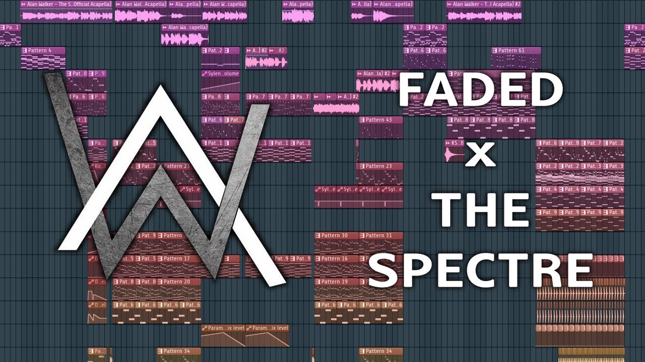 I REMADE FADED BUT I ADD THE SPECTRE | Mashup / FL Studio Remake