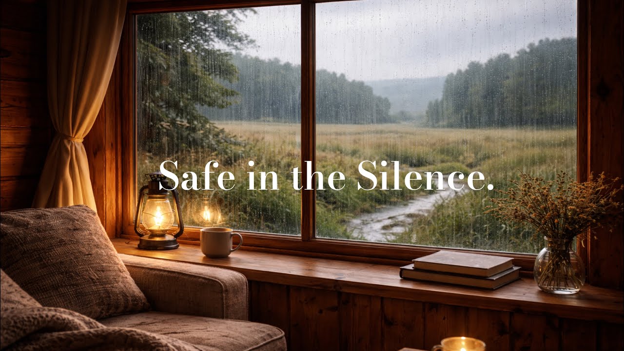 Safe in the Silence 🌙 | Calm Rain Ambience for Sleep, Relaxation & Peace