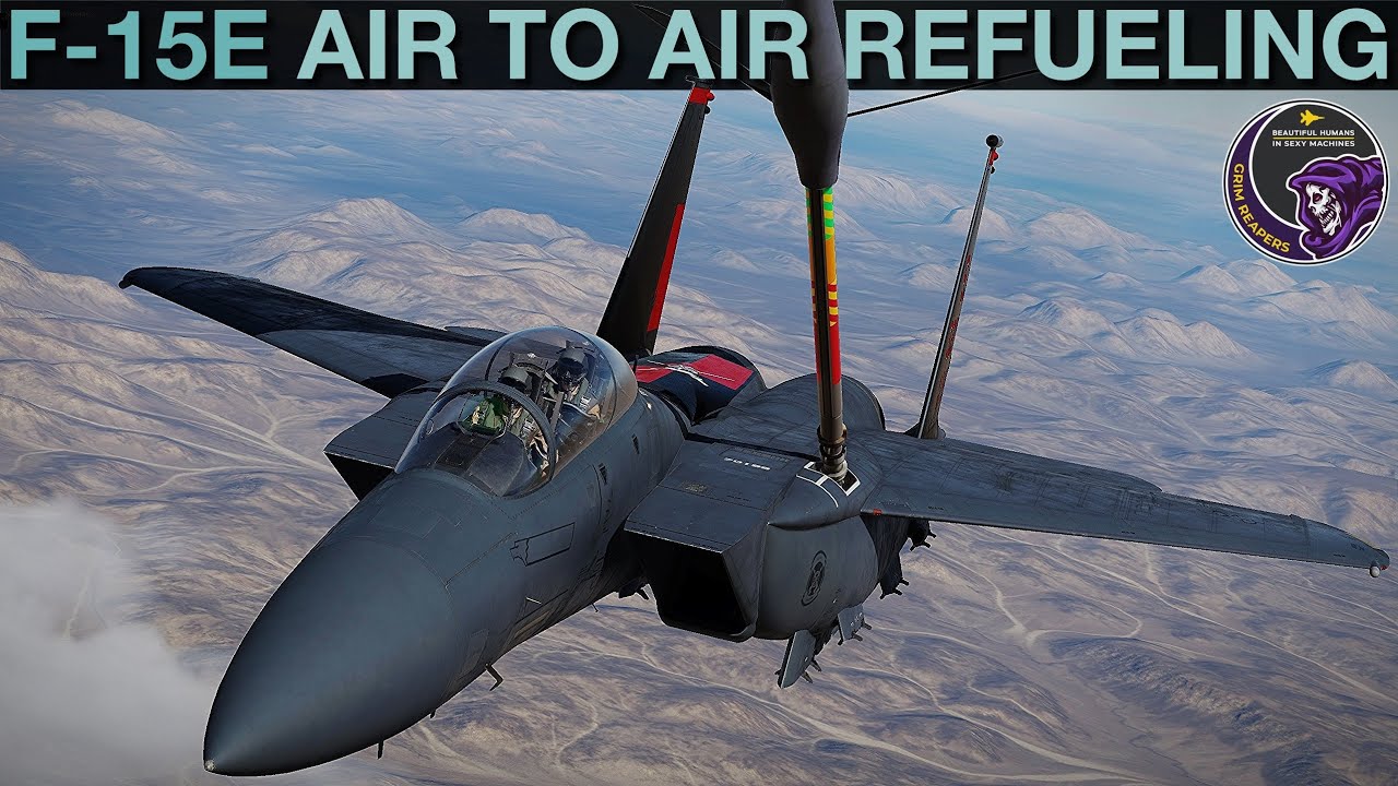 F-15E Strike Eagle: руководство по дозаправке в воздухе | DCS
