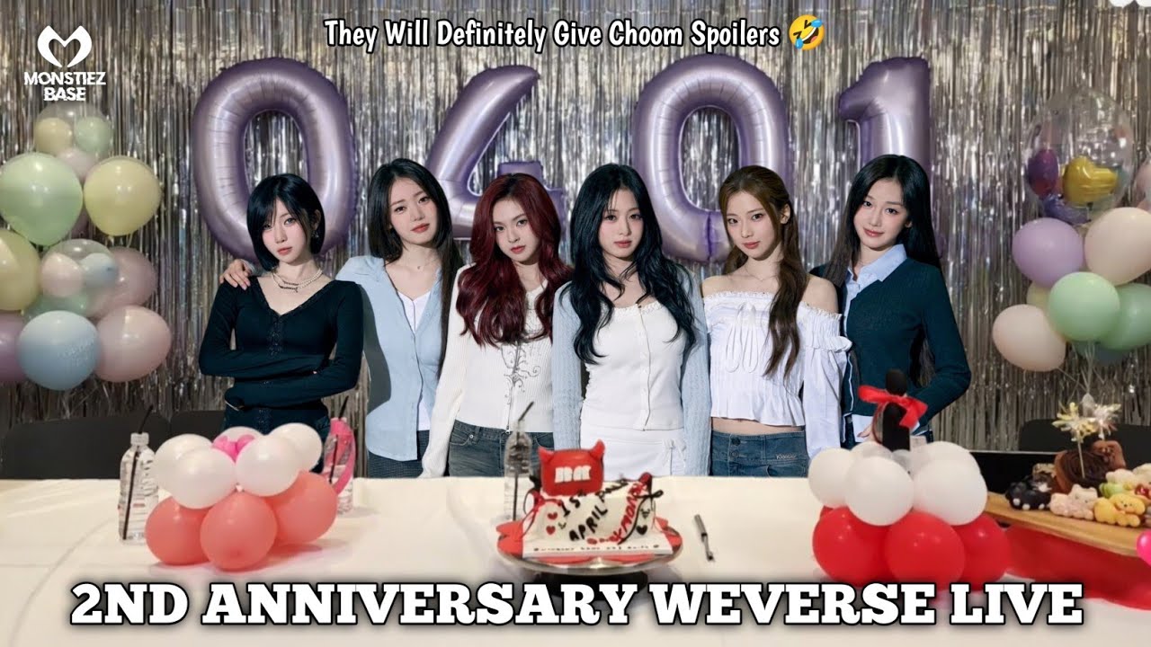 Трансляция BABYMONSTER в Weverse в честь 2-й годовщины + возможный спойлер к CHOOM?