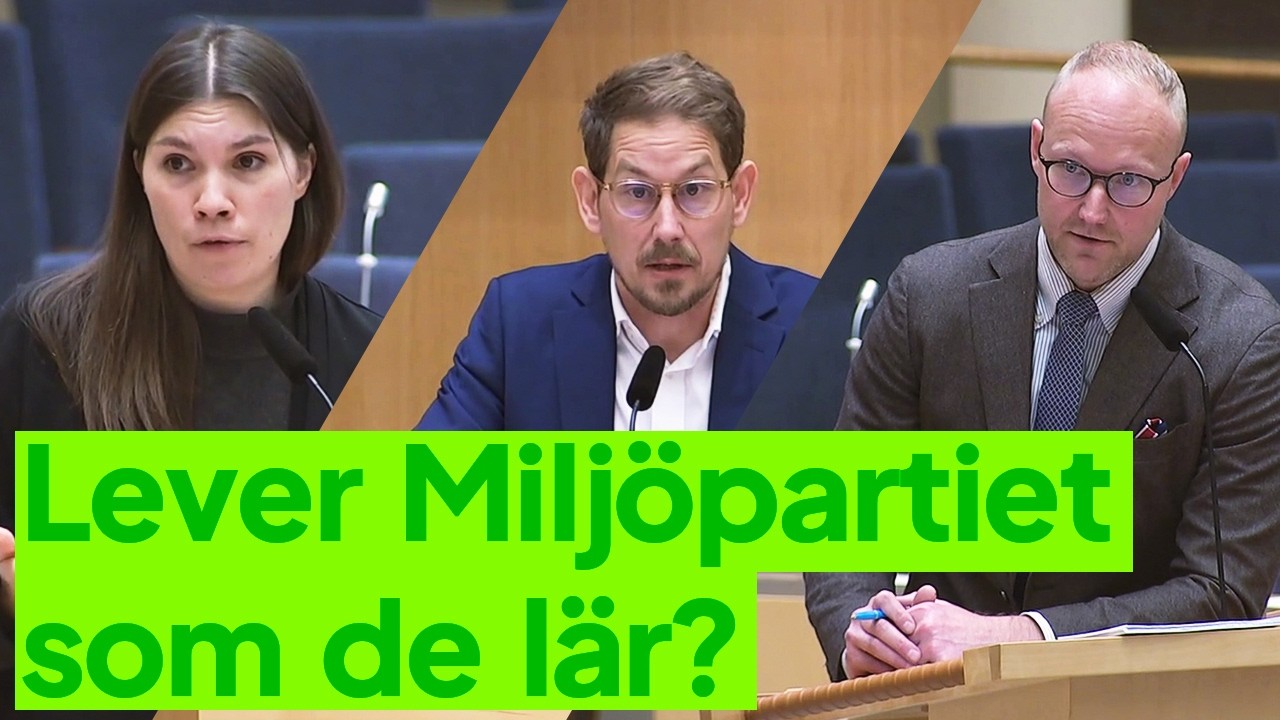 Gäller reglerna i riksdagens kammare lika för alla partier? Lever MP som de lär? Ta en titt.