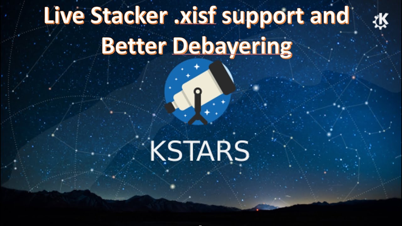 Live Stacker .xisf Support and Better Debayering