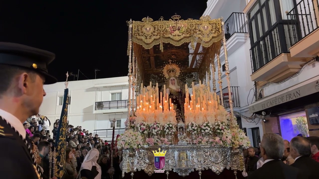 [4K] - Angustias - Semana Santa Ayamonte - Virgen del Rosario - 2024