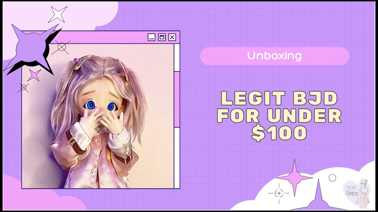 A legit BJD under $100 Super cute anime doll from Dividing Line
