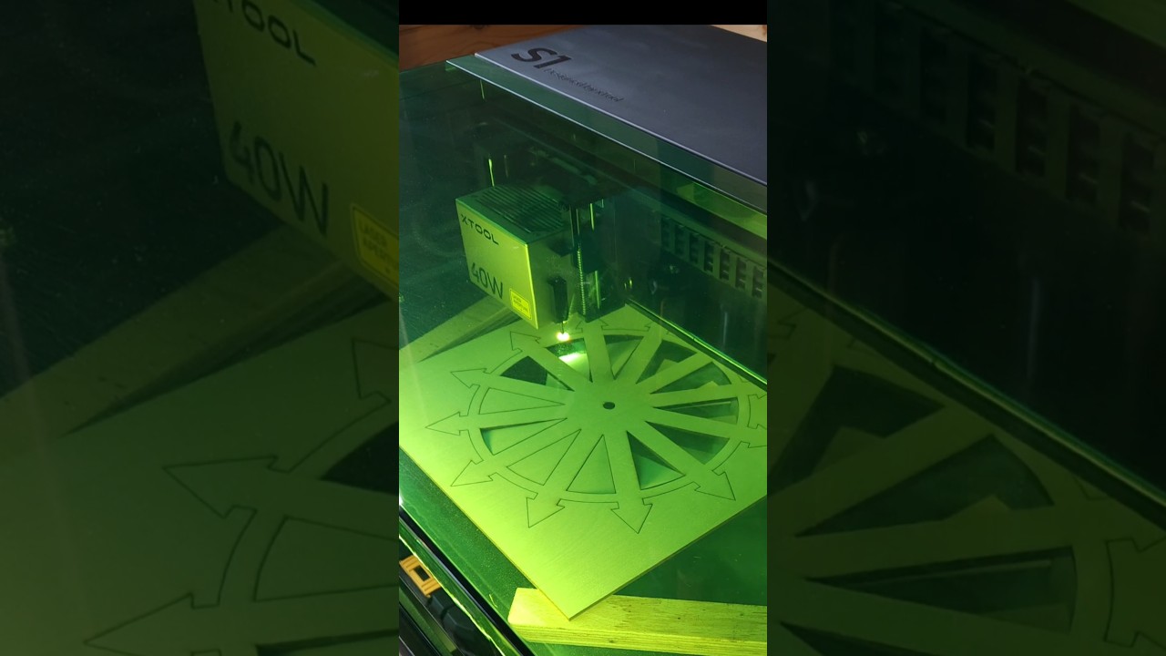 Laser Cut Clock made in no time! 