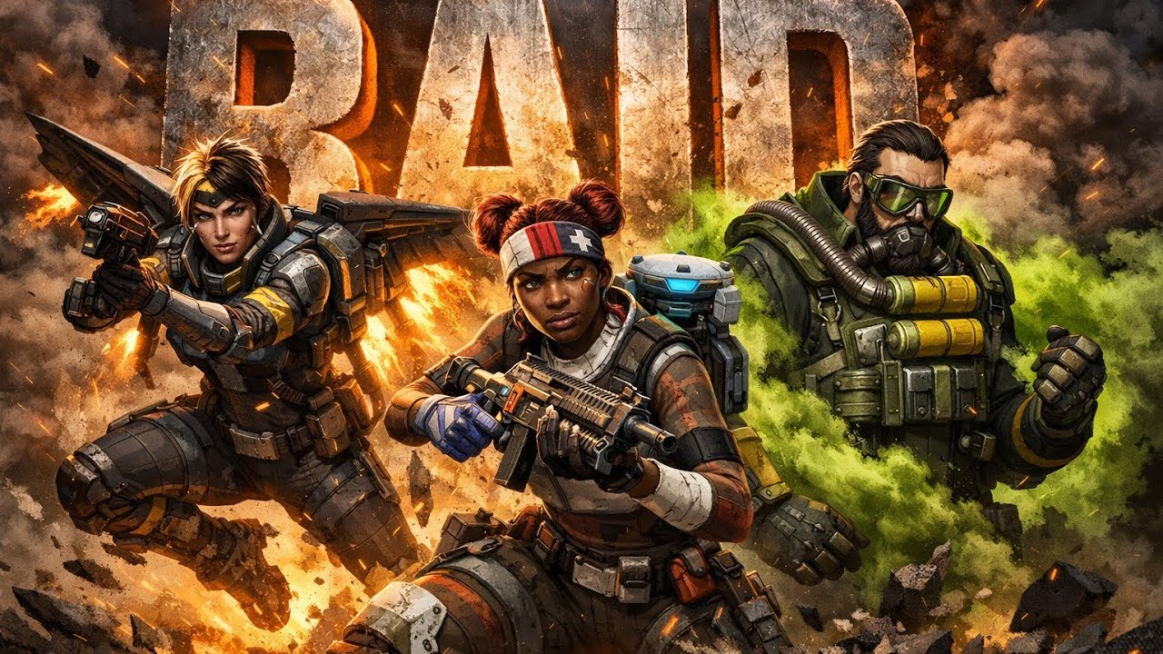 2 Vitória Ranqueada RAID + Double Bomb Loba! Apex Legends!