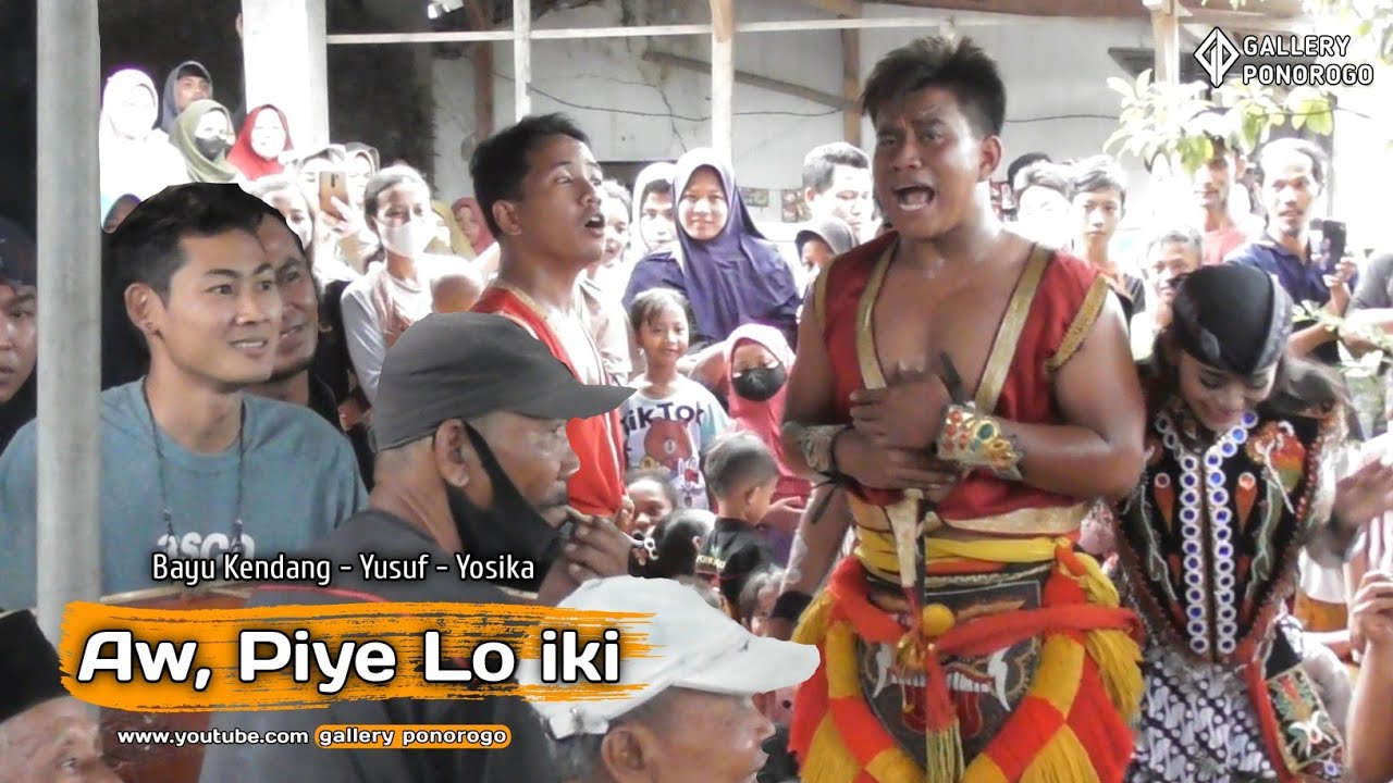 BAYU KENDANG IRINGI GANONGAN LUCU YOSIKA YUSUF ENDINGNYA LUCU BANGET WKWK