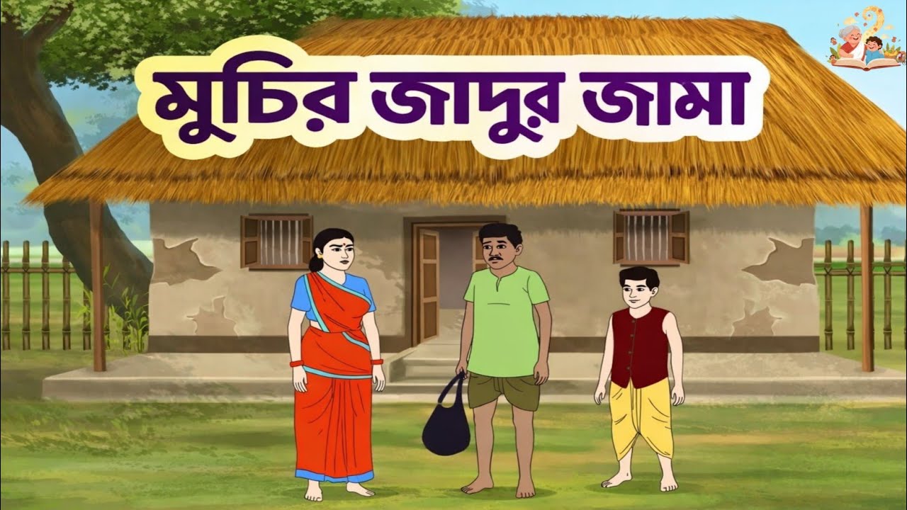 মুচির জাদুর জামা | মাছের পুত্র মা | Bangla Cartoon | Bengali Moral Stories | Thakumar jhuli 