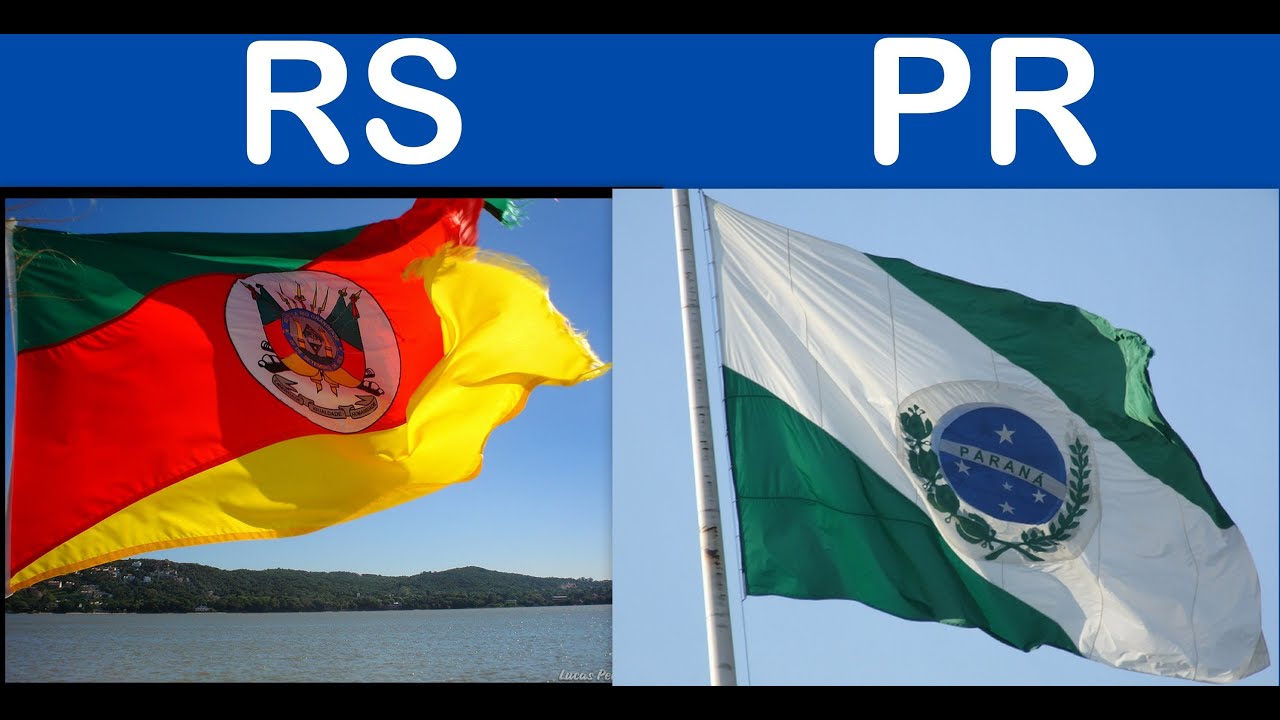 O Rio Grande do Sul e o Paraná