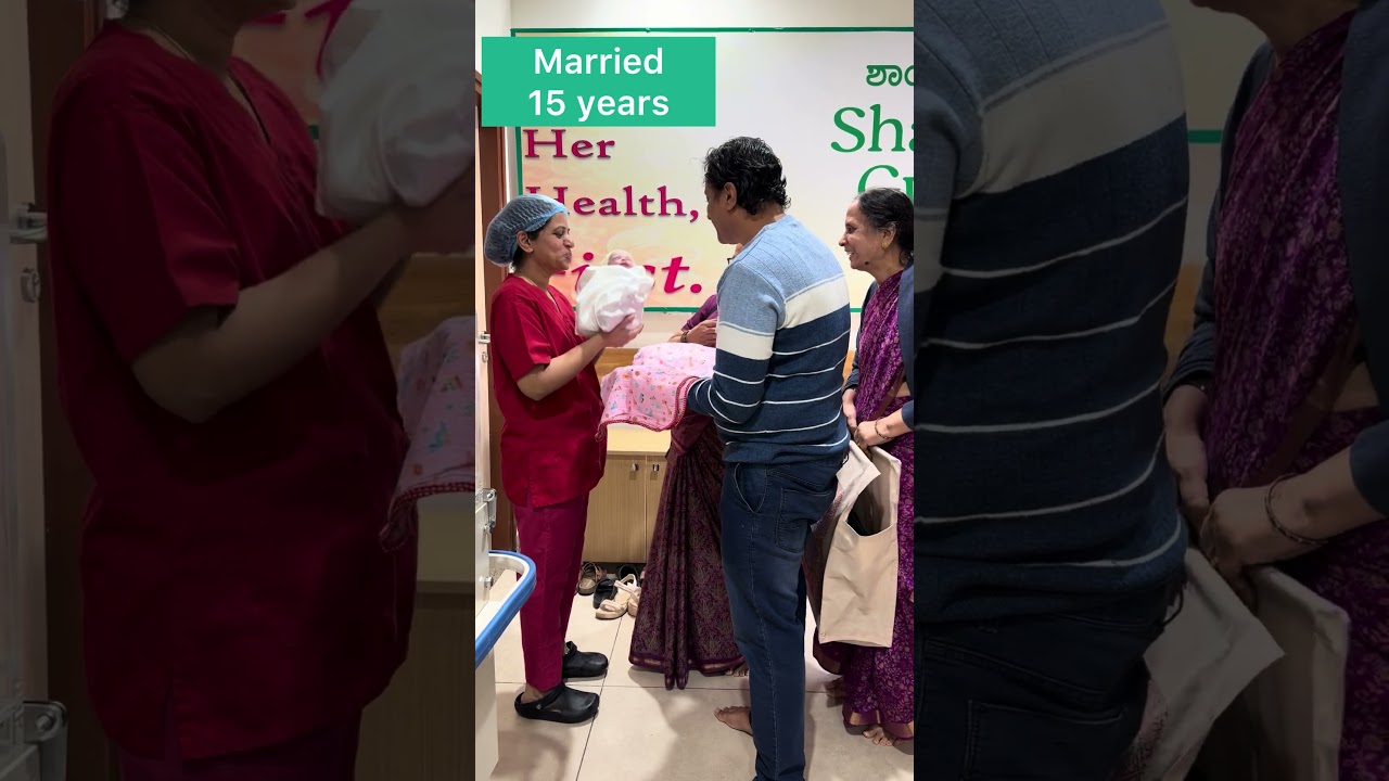 Success story after 15 years - Baby healthy #shanthigynec
