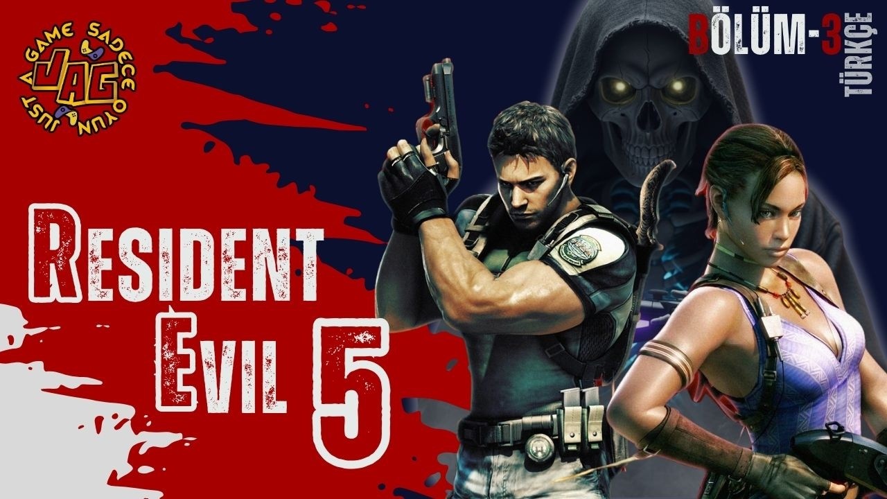 ÖLÜ ADAMIN YAYINI_RE5_BÖLÜM 3_TÜRKÇE #ResidentEvil5 #RE5 #Capcom #ChrisRedfield #AksiyonKorku #CoOp
