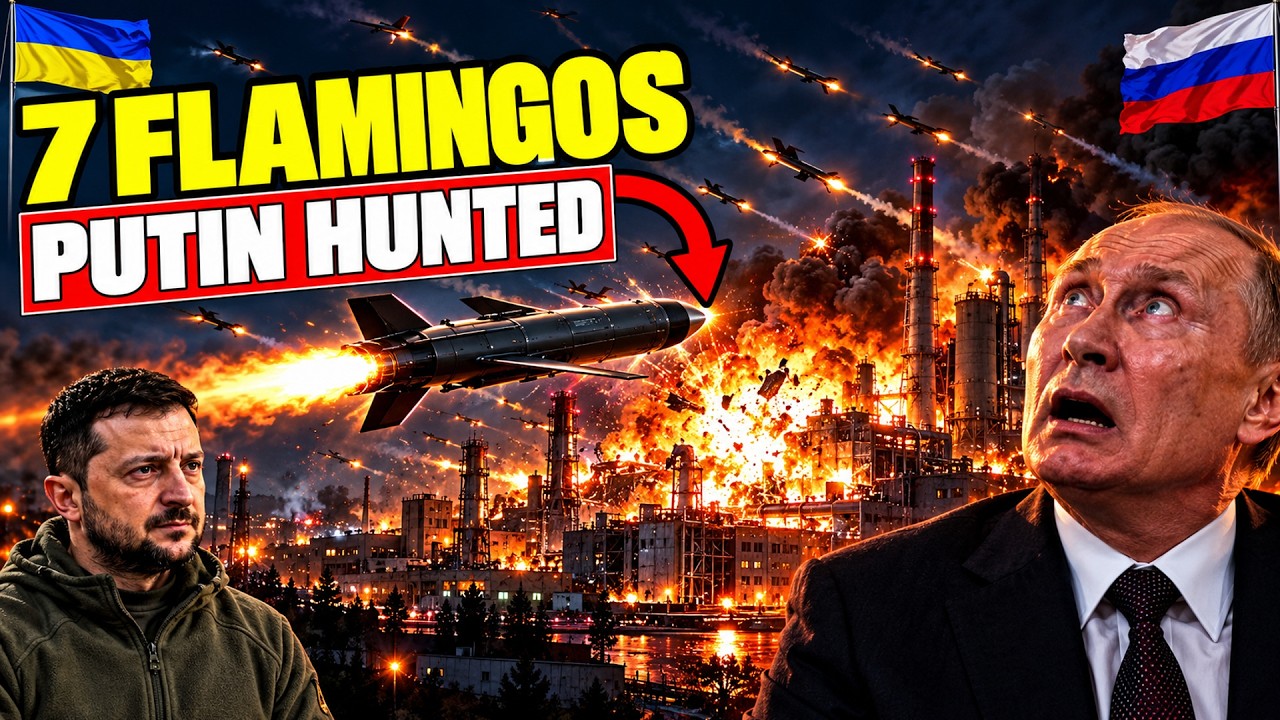 1,256 Drones + 7 Flamingo Missiles in ONE Day... Ukraine's Own 