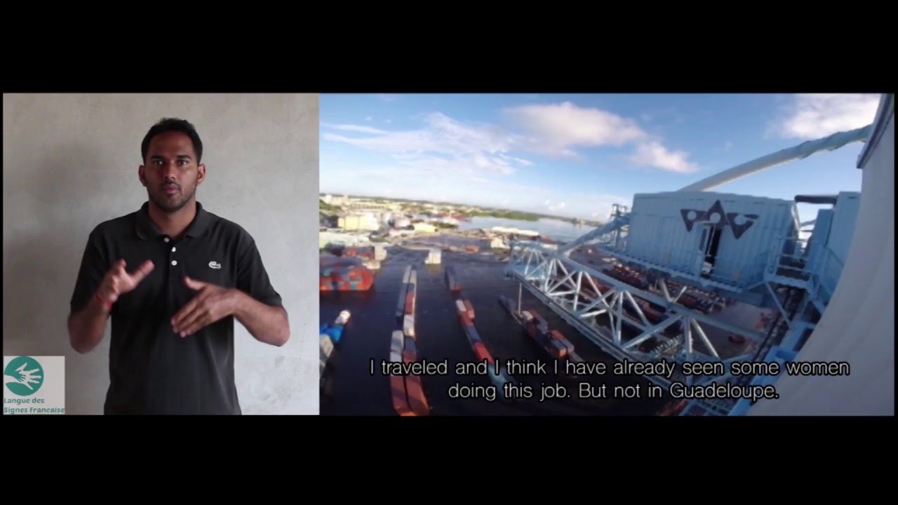 Les portiqueurs du Grand Port Maritime de la Guadeloupe