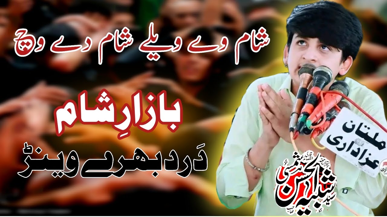 Zakir shabi ul hasan shamsi || masaib bazar e sham