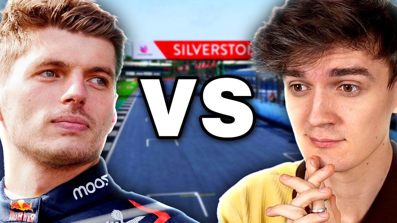 RACING VS MAX VERSTAPPEN LIVE 🔴 WIRTUAL RACE POV 🔴 QUALIFIED 25th 🔴 Max vs 100 at Silverstone 🔴