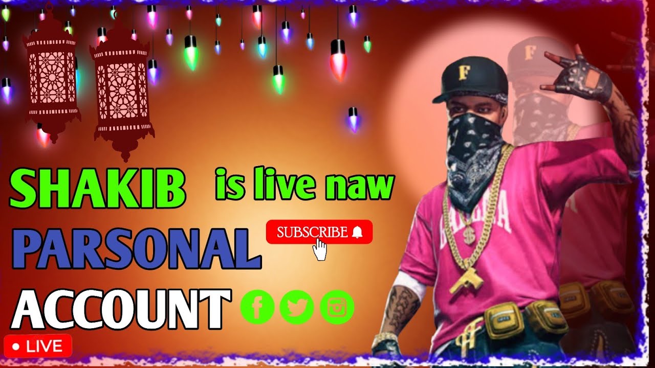 Live streaming of Shakib parsonal account